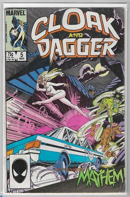 Cloak and Dagger #5 Marvel Comics 1985 Direct Reader Copy