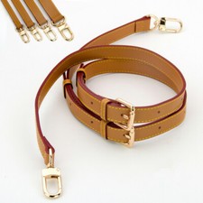 Brown Leather Shoulder Crossbody Handbag Replacement Adjustable Bag Strap