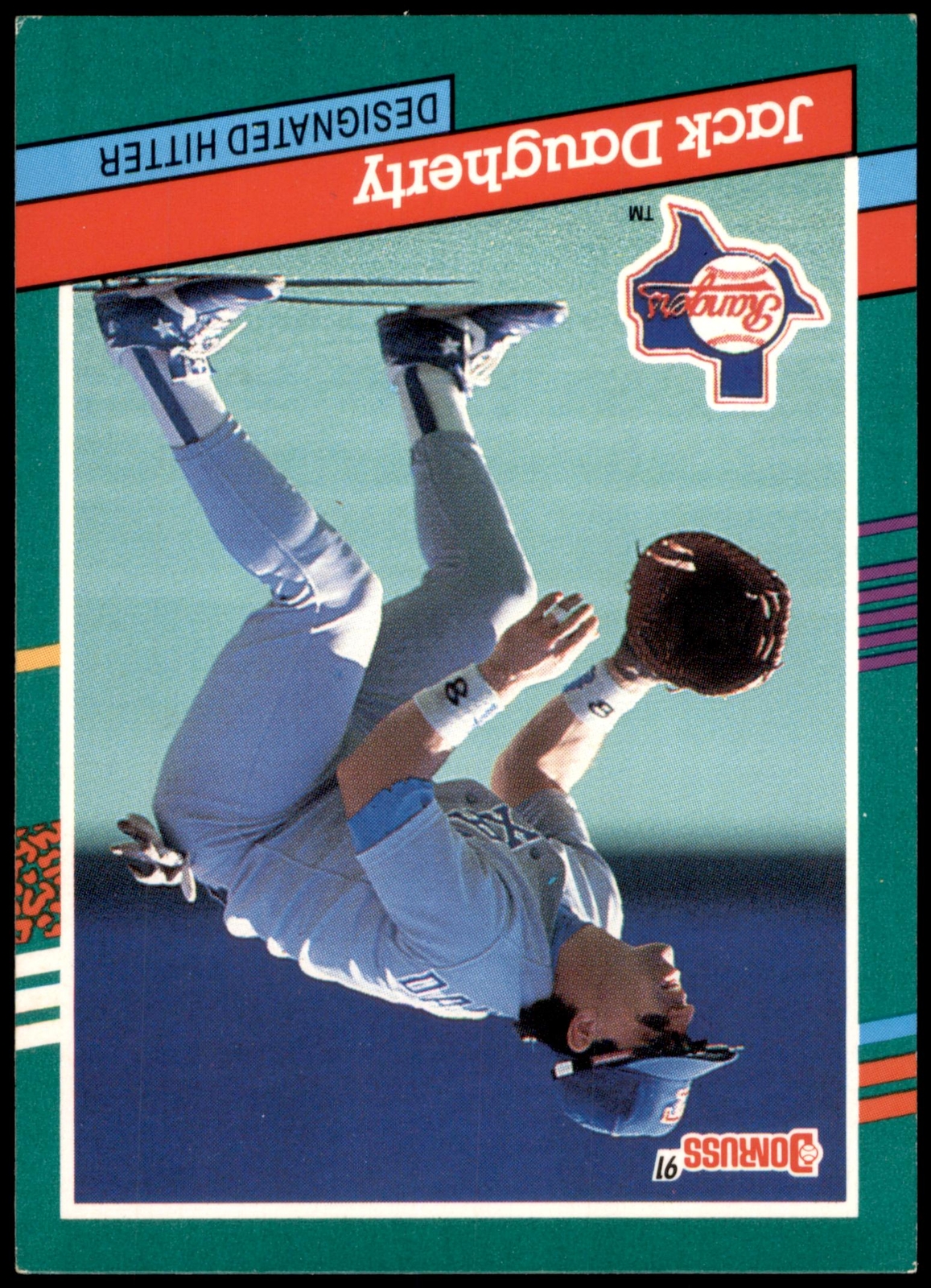 Jack Daugherty #576c 1991 Donruss