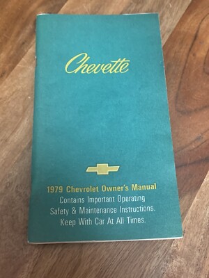 ORIGINAL 1979 CHEVROLET CHEVETTE OWNERS MANUAL (17E)