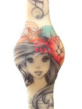 Disney The Little Mermaid Ariel Sketch Accutime LED Watch