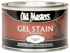 Old Masters Gel Stain Pint Fruitwood Household Wood Stain Painting Supplies