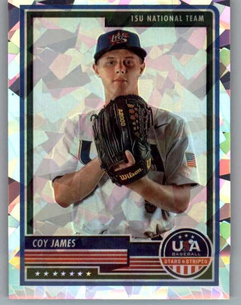 2023 Panini USA Stars and Stripes Crystals #31 Coy James RC 19/23