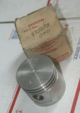 CUSHMAN PISTON ONLY  NOS N0 PIN  & CLIPS OR RING'S 875353-040