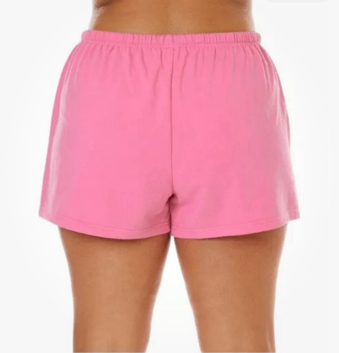 HOMBOM Running Shorts For Women Wine Wide Leg Solid Color Shorts Plus Size Shorts M