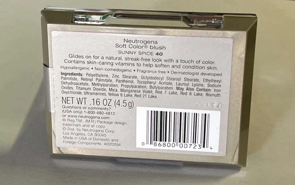 Neutrogena Soft Color Blush, # 40 Sunny Spice NET WT. .16 oz - Image 2 of 3