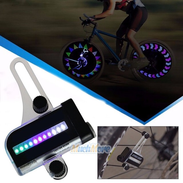 1//2//4//6//8//10X LED Cap Light Bike Bicycle Car Motorcycle Wheel Tire Lamp Lights