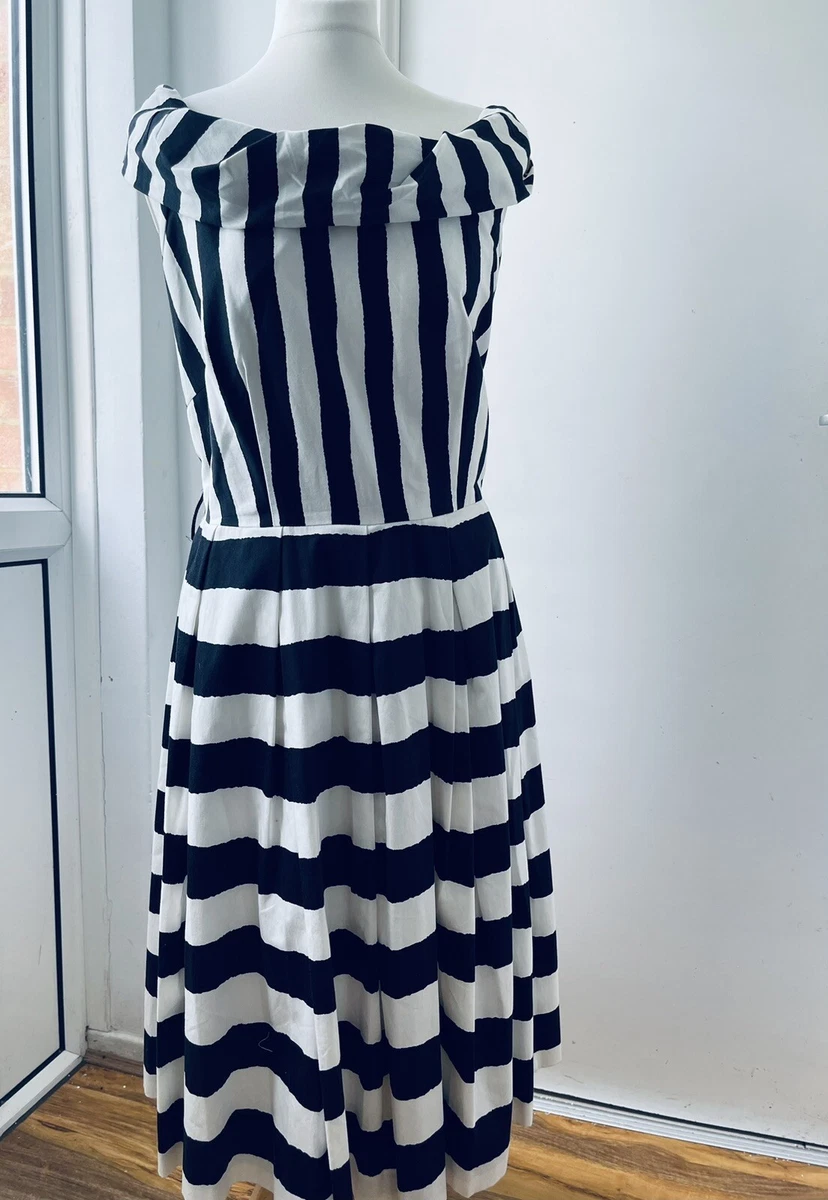 Hobbs top striped dress