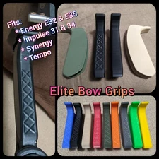 * Elite Bow Grips * Energy E32, E35, Impulse 31 34, Synergy - Pick from 5 Angles