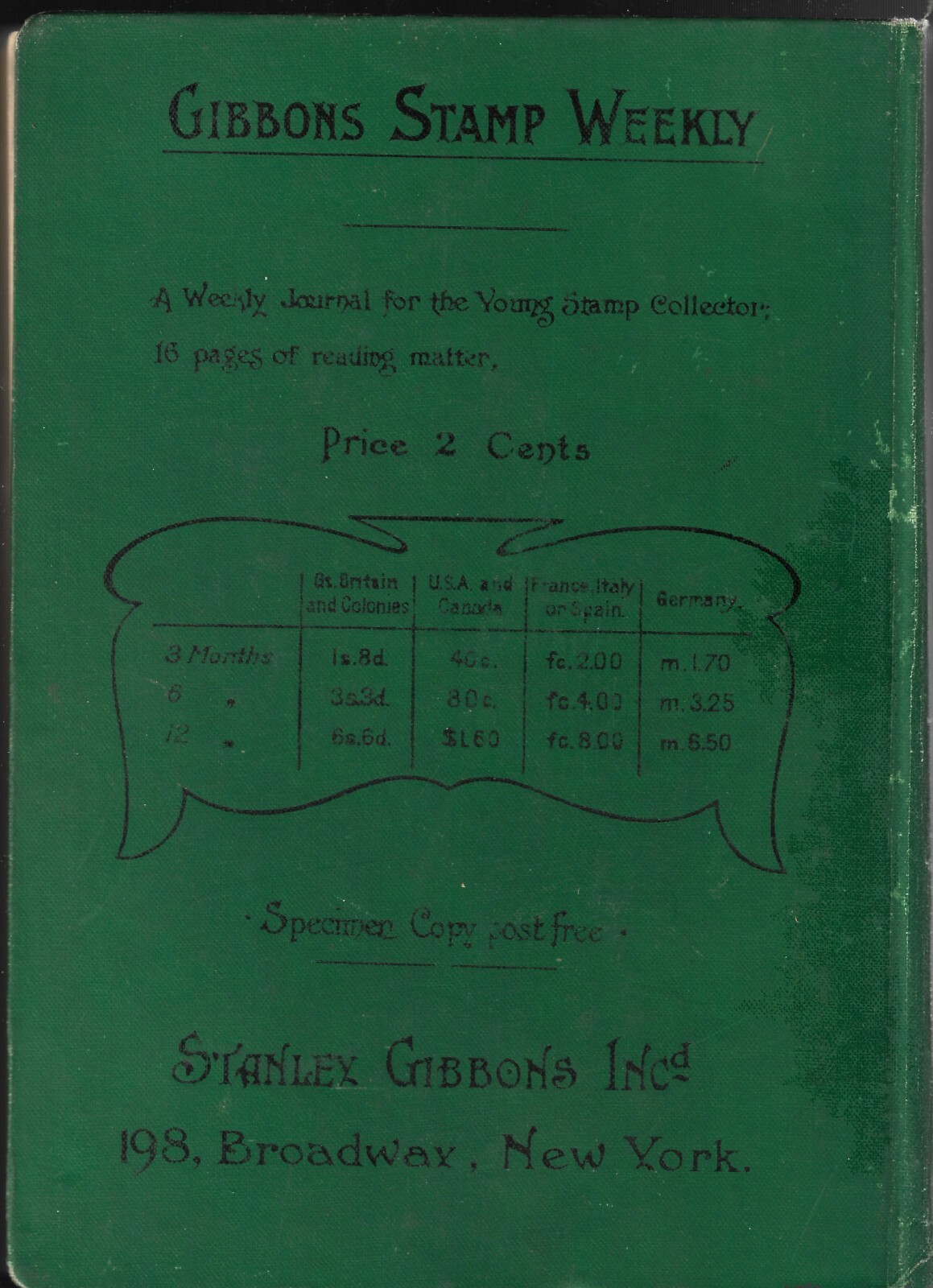 1909 Stanley Gibbons Catalogue Stamps of Foreign Countries Part II HB 670pp..