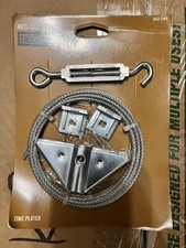 Everbilt Anti-Sag Gate Kit Zinc-Plated Steel 6ft x 4ft Gate Hardware Kit 862088