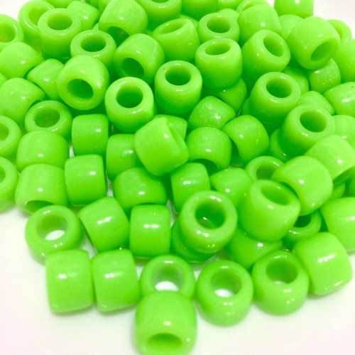 100x Smooth No Joint No Lines High Quality Pony Beads - Choose Your Colour - Picture 30 of 47