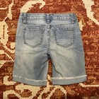 Jeans Denim Shorts There Abouts Brand NWT Girls 6 Reg Distressed Button Fly — photo 2