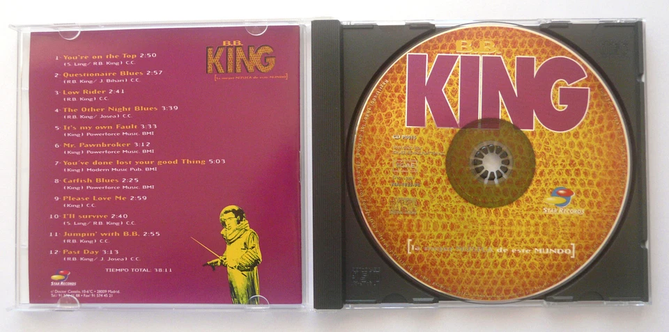 B.B. King - 12 Grandes Éxitos En Versión Original | CD | neuwertig | - Bild 2 von 3