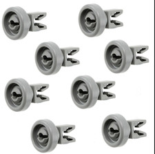 8 X DISHLEX  Dishwasher Upper Basket Wheel  D...