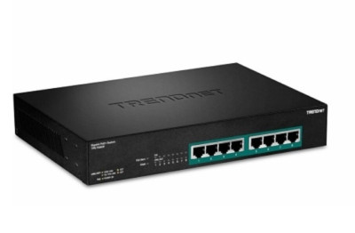 TRENDnet TPE-TG80F 8-port Gigabit Full Power PoE+ Switch