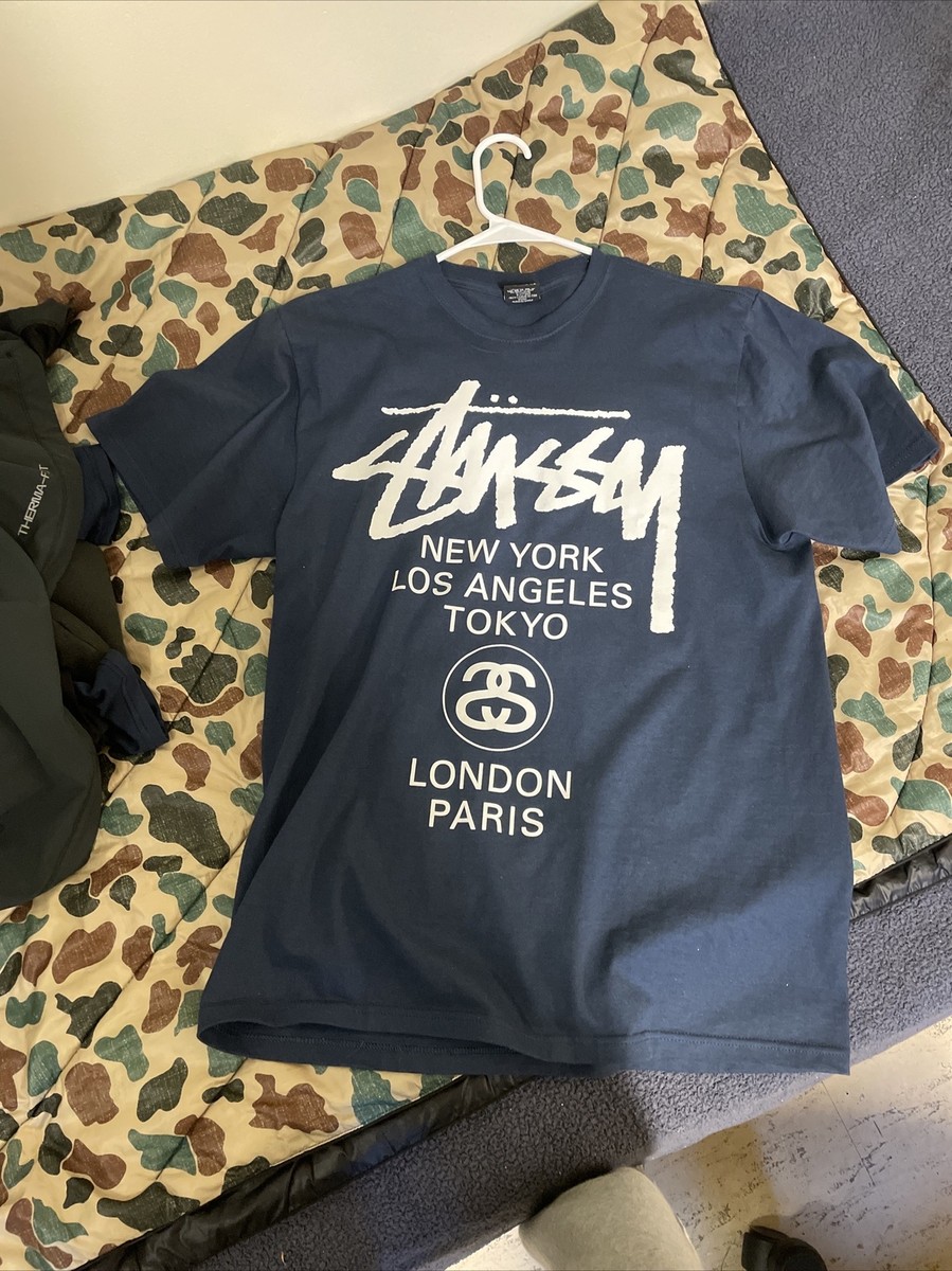 Stussy worldwide tee (size medium) | eBay