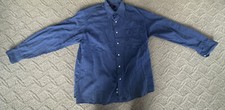 Ike Behar Blue Plaid Dress Shirt 16 35