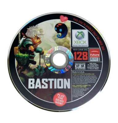 Xbox Magazine Demo Disc #128 - Bastion - Demo Disc Only - Tested