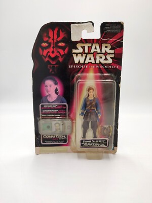 STAR WARS Padmé Naberrie Hasbro Chip COMMTECH ungeöffnet 1998