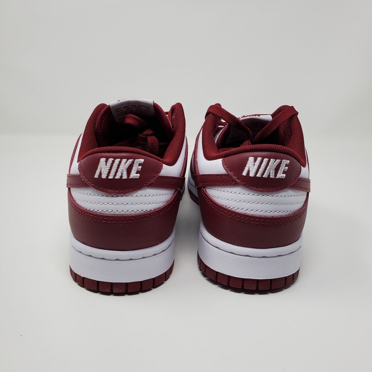 【新品】NIKE DUNK LOW RETRO Team Red 30cm Nike Dunk Low SP St. John's 2023 White Red Shoes CU1727-100