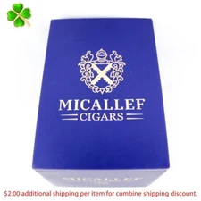 Micallef Toro 6 x 52 Empty Wood Cigar Box 7" x 4.75" x 4.5"
