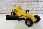 Vintage Tonka truck Mighty Turbo Diesel Steel Road Grader Toy Truck XMB 975 EUC!
