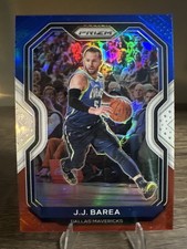 2020-21 Panini Prizm #84 J.J. Barea Red, White and Blue Prizm Parallel
