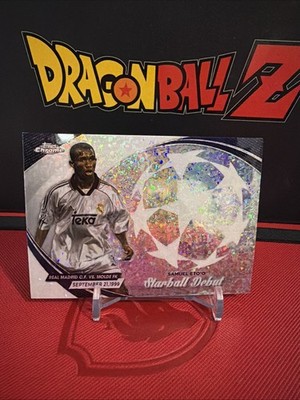 Samuel Eto'o 2023-24 Topps Chrome UCC #SD11 Starball Debut Speckle Refactor MINT