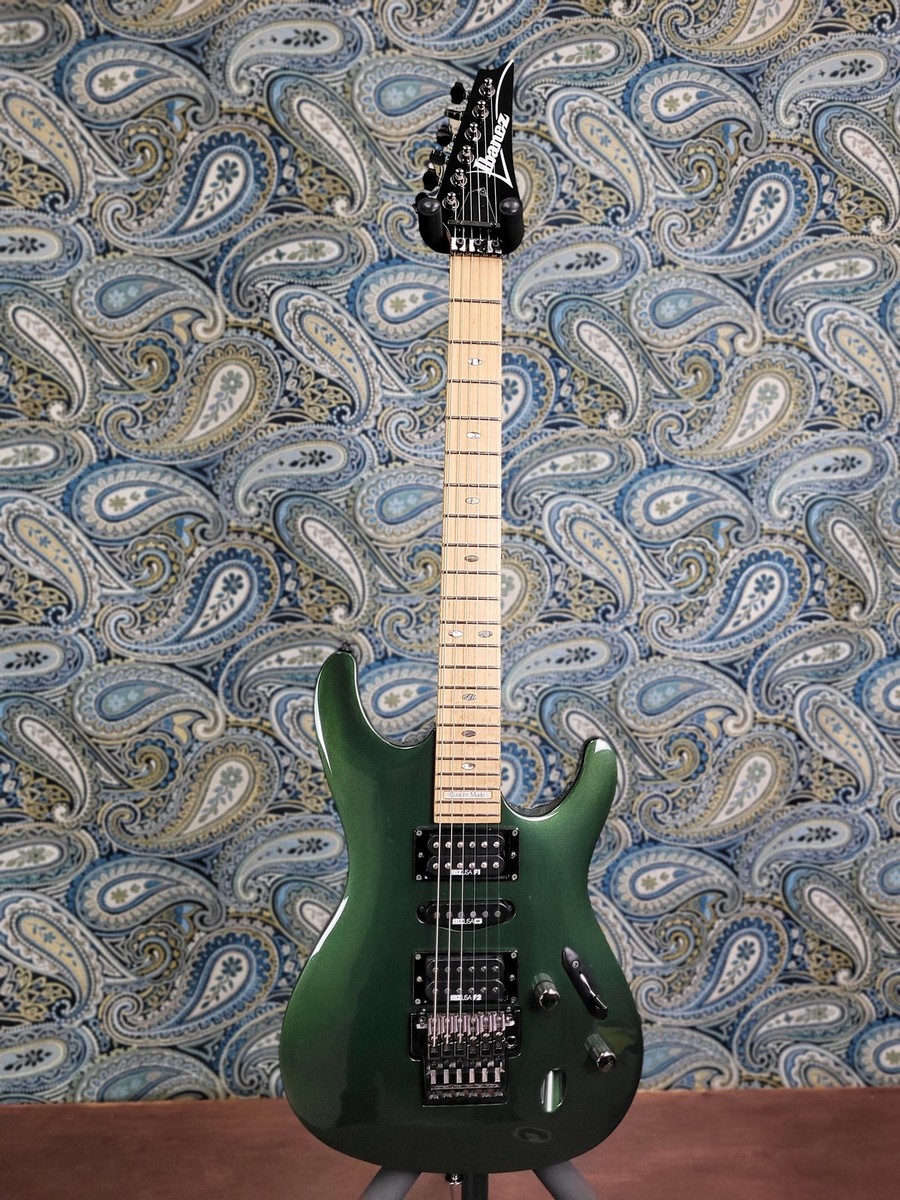 Used Ibanez 1992 S540 MIJ Jade Green Metallic w/ Hard Case | eBay