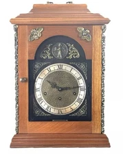 Tempus Fugit Clock W A Langenfeld Wuersch Triple Chime 1090-020 Movement