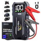 9000A 12V Jump Starter Emergency Car Battery Booster LED Light USB Power Bank
