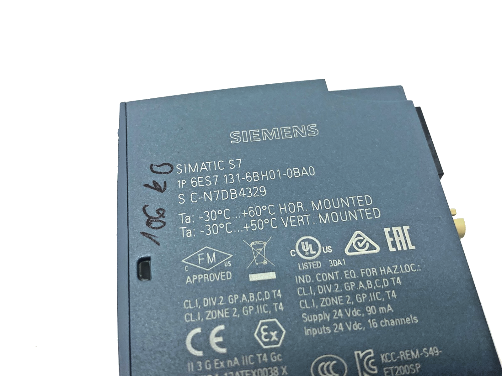 Siemens 6ES7 131-6BH01-0BA0 – Modulo Ingresso Digitale ET200SP, DI 16x 24V DC Standard