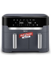 Tefal Easy Fry Dual XXL EY9422HG0 11L Air Fryer – Dual Drawer, 7 Preset...