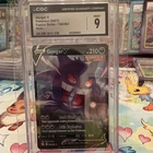 Pokémon Gengar V Ultra Rare Holo Swsh08: Fusion Strike 156/264 CGC 9 2021