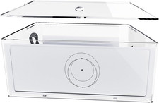 Router Mount for Starlink Gen 3, Clear Acrylic Mesh Router Box Suitable for Wall