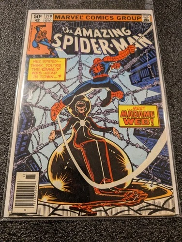 The Amazing Spider-Man #210 (1980) 1st Appearance Of Madam Web GD+