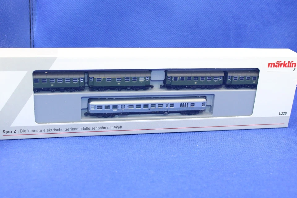 Märklin 87074 Spur Z Wagenset"Wendezug" der DB/sehr guter Zustand/OVP