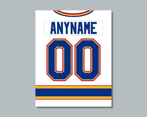 Vergleichen Sie mit St Louis Blues Throwback Foto beliebiger Name Nummer 8x10 11x14 16x20 JZ - Bild 2 von 12