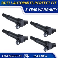 4x Ignition Coils UF651 For 12-16 Hyundai Ela...