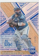 Alejandro Kirk RC 2019 Elite Extra Edition #182 Auto /50 Rookie Jays