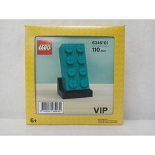 LEGO VIP Exclusive Building Toy 6346101 110 Pieces Green Brick Display NIB