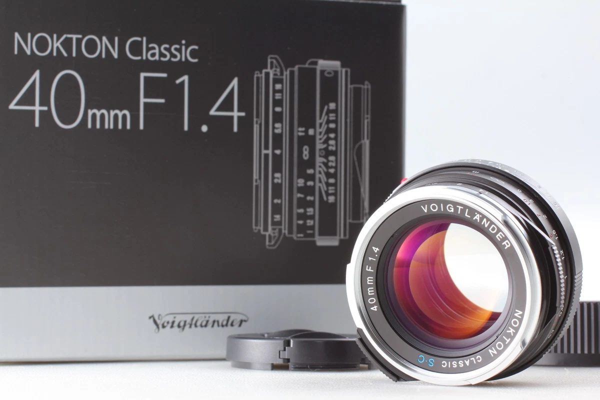 Voigtländer f/1.4 Lenses 40mm Focal for sale - eBay