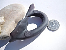 Sea Glass, Vintage Red Handle