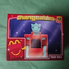 McDonald's Happy Meal 2026 CHANGEABLES Teef Rex 12 NEW IN BOX Toy READY TO SHIP