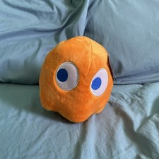 Toy Factory Namco Pac-man Clyde Orange Ghost Plush Doll 7 . 2024