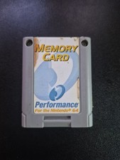 N64 Performance Memory Card For Nintendo 64