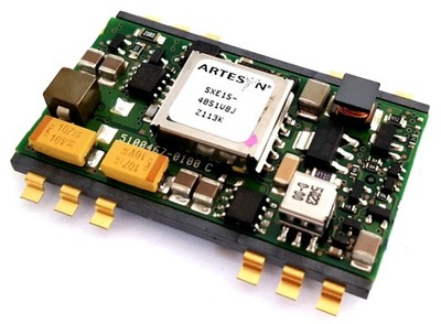 SXE15-48S1V8J ARTESYN TECHNOLOGIES SURFACE MOUNT DC DC CONVERTER POWER MODULES