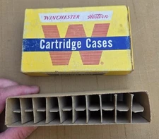 Winchester Western 250 Savage Empty Ammo Box w/ Insert U250 .250 Vintage
