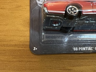 2025 Hot Wheels Silver Series '66 Pontiac GTO CHASE Metal Base Red